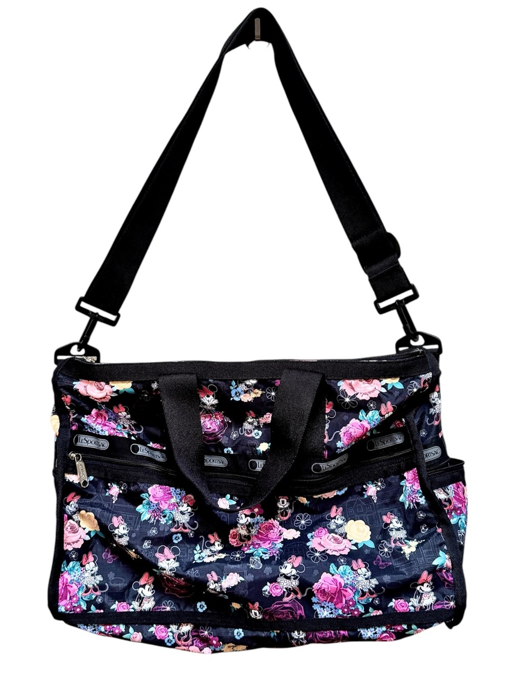 RARE LeSportsac x Disney Minnie Mouse Medium Weekender Bag
